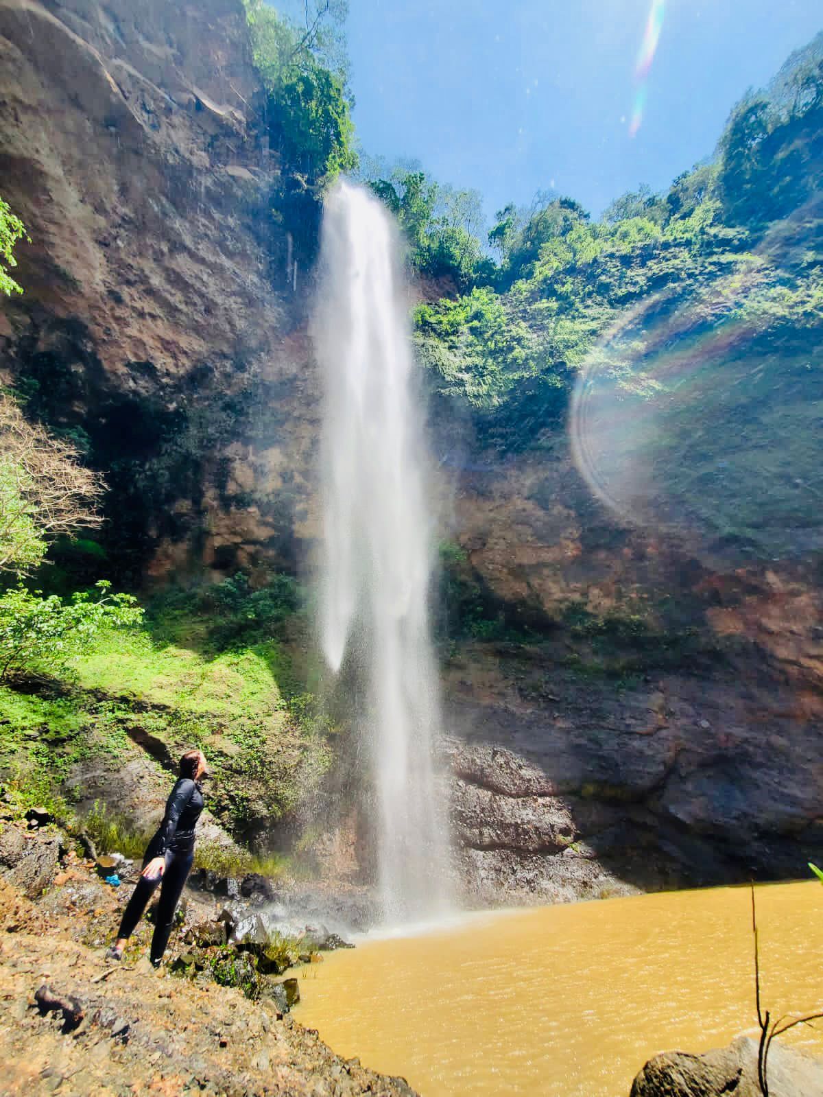 Canyoning and rappelling in La Cueva, near Puerto Vallarta