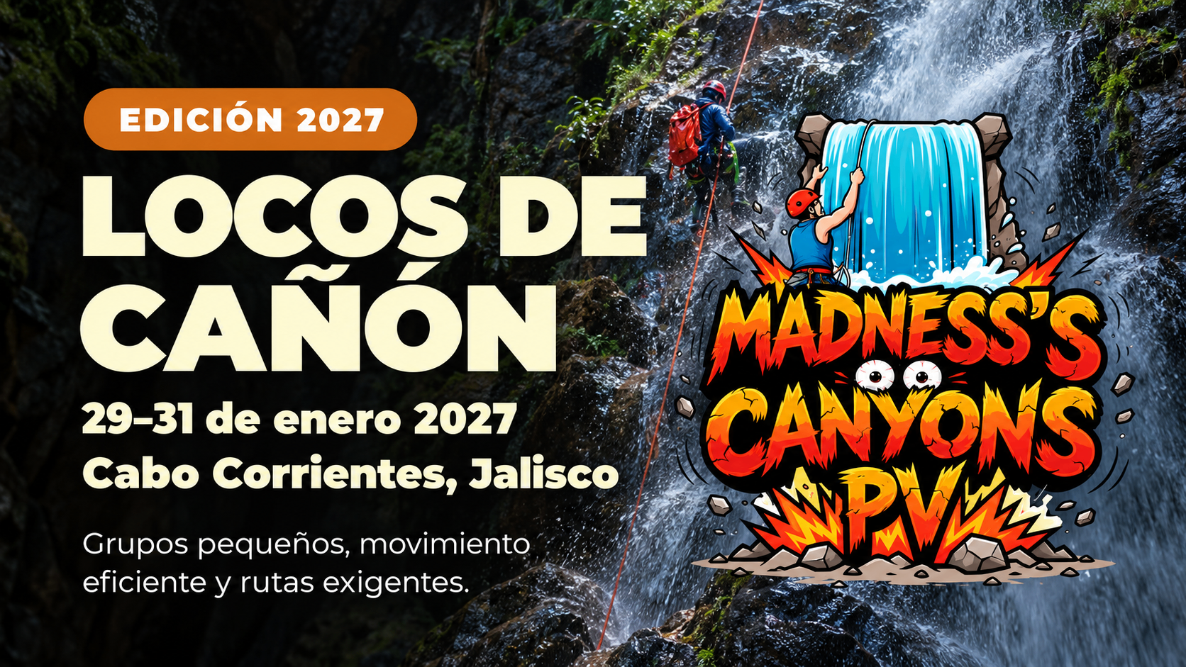 Locos de Cañón 2027, del 29 al 31 de enero en Cabo Corrientes, Jalisco