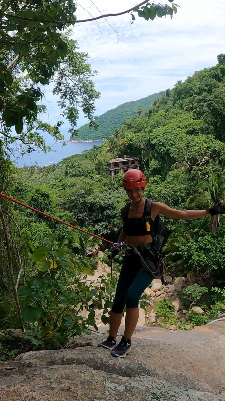 Canyoning and rappelling in Yelapa, near Puerto Vallarta