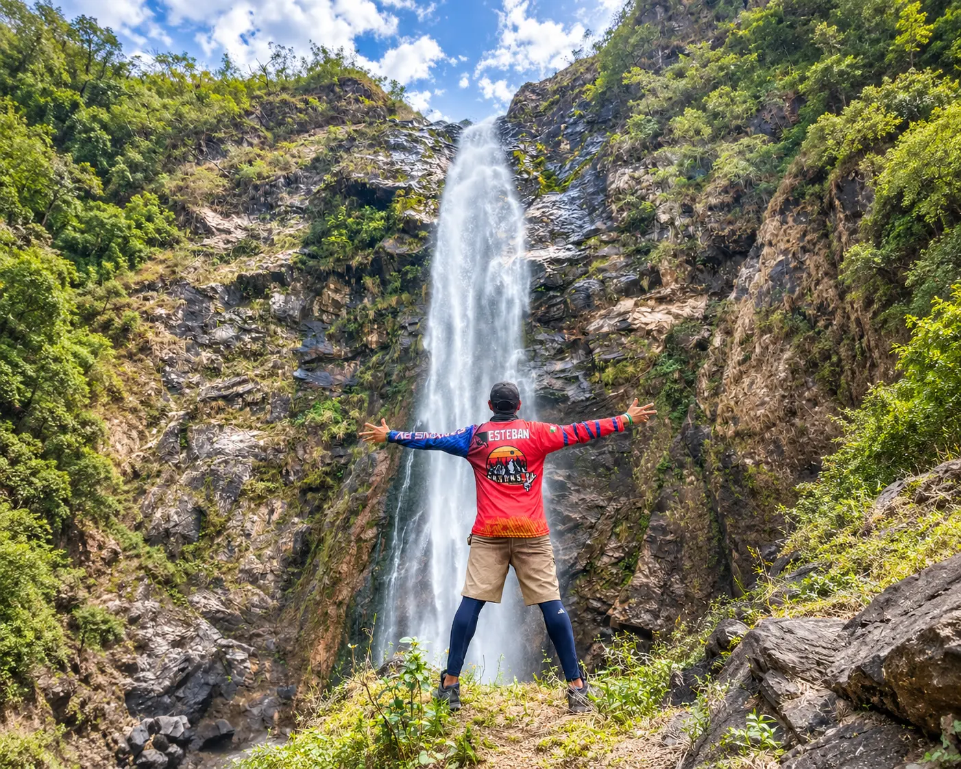 Canyoning and rappelling in Mismaloya, near Puerto Vallarta